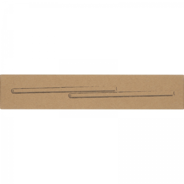 Słomki do napojów szklane 2 szt. 21 cm P086636K