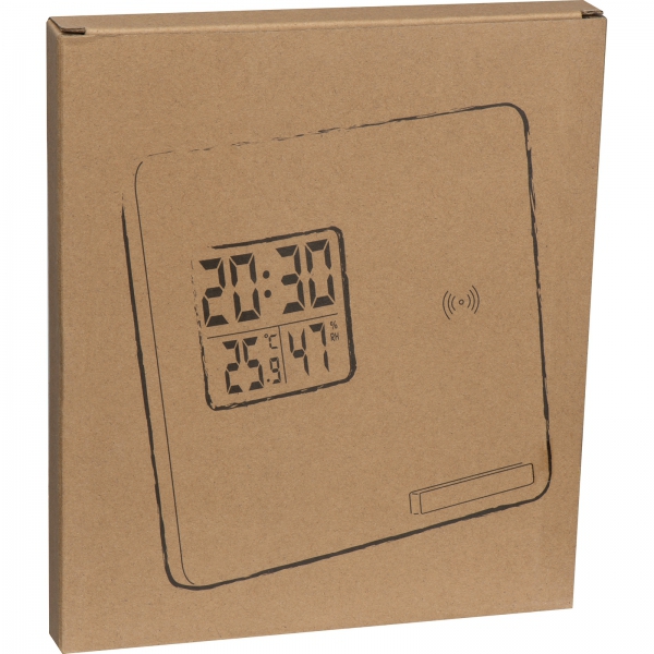 Stacja pogodowa z ładowarką indukcyjną P087048K