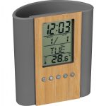 Stojak biurkowy z zegarem P086797K