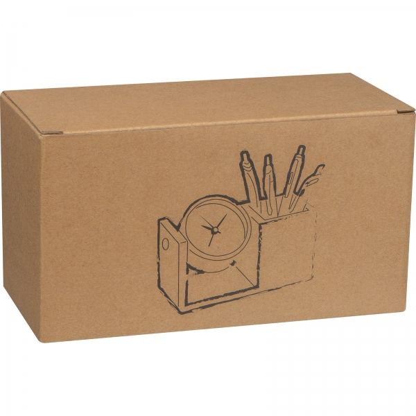 Stojak biurkowy z zegarem P087082K