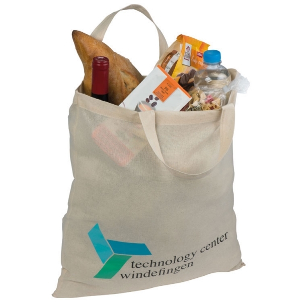 Torba bawełniana z krótkimi uszami 140 g/m2 ARRECIFE P087544G