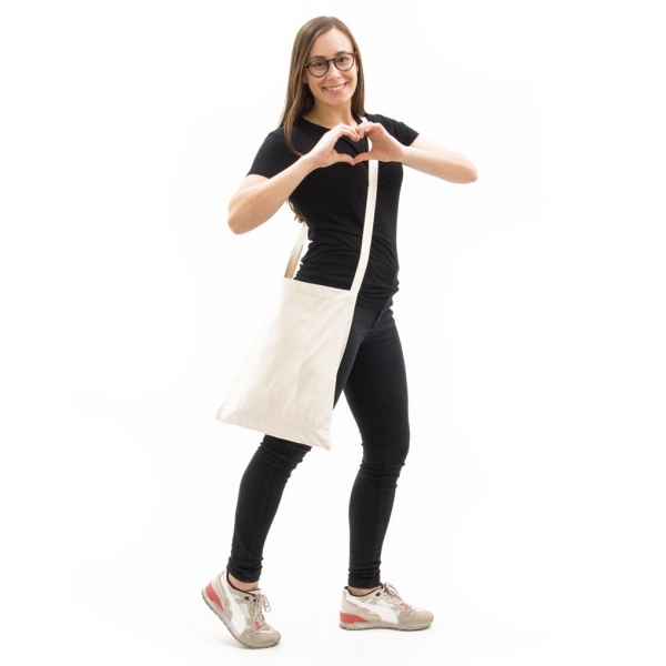 Torba bawełniana z długim uchem 140 g/m2 LOJA P087930G