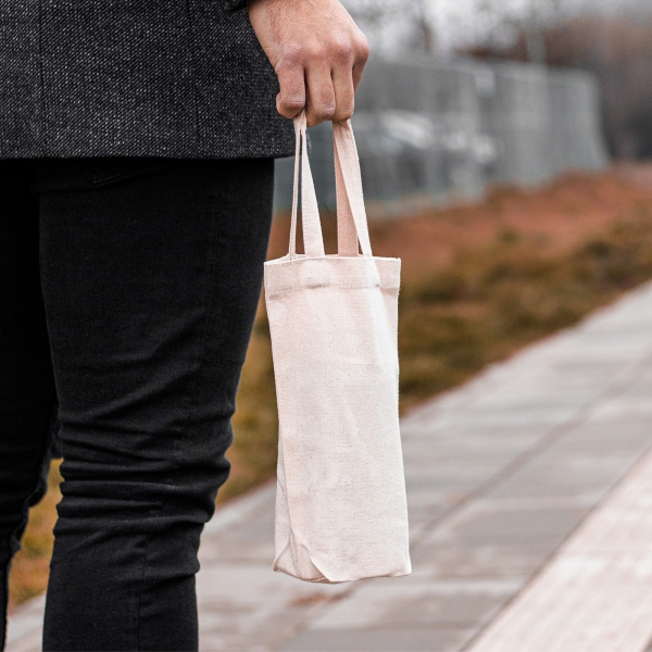 Torba bawełniana na wino 220 g/m2 P086902K