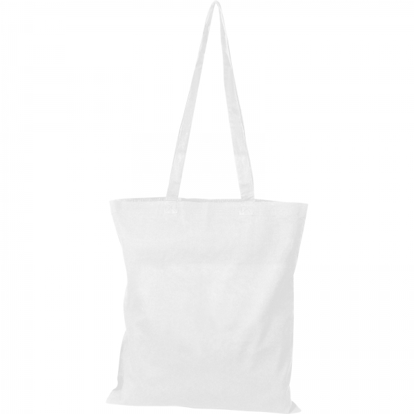 Torba bawełniana z długimi uszami 140 g/m2 P085767K biały