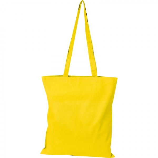Torba bawełniana z długimi uszami 140 g/m2 P085767K żółty