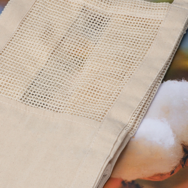 Torba bawełniana z siateczką 150 g/m2 P086602K