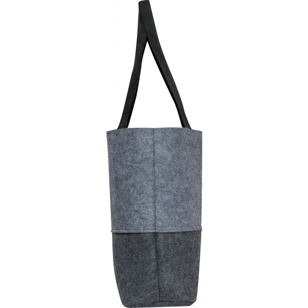 Torba na zakupy z filcu RPET SAN MATEO P089804G
