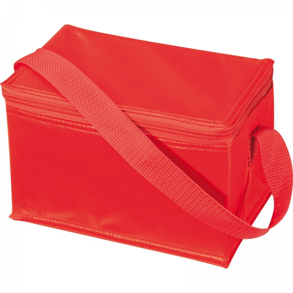 Torba termiczna na 6 puszek 330 ml P085121K czerwony