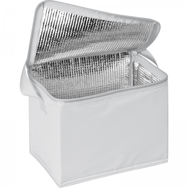 Torba termiczna na 6 puszek 500 ml P085128K biały