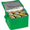 Torba termiczna non woven na 6 puszek 330 ml P084836K zielony