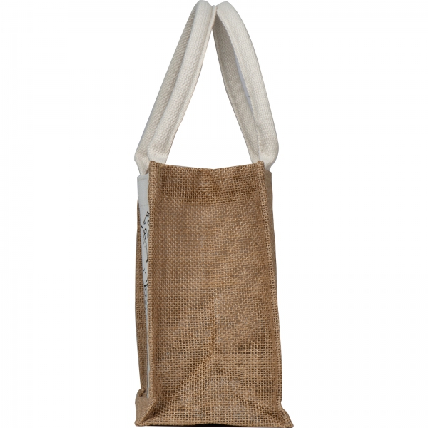 Torba z juty do kolorowania z kredkami P087231K