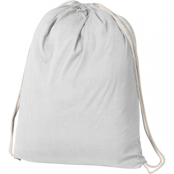 Worek bawełniany 140 g/m2 BUDAPEST P089385G biały