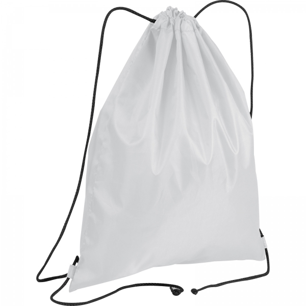 Worek z poliestru 190T P085145K biały Worek z poliestru 190T P085145K biały