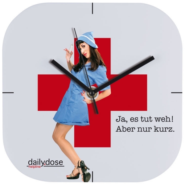 Zegar ścienny plastikowy BEL AIR P087524G