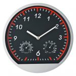 Zegar ścienny plastikowy BAGIO P087792G