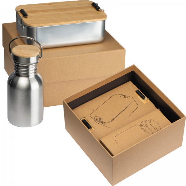 Zestaw lunch box i butelka 300 ml JOSEF P087084K MC-93571mc