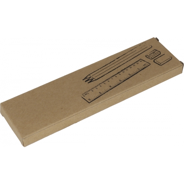 Zestaw piśmienny drewniany HAMBURG P089240G