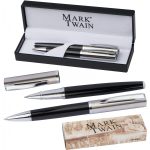Zestaw piśmienny długopis i pióro kulkowe Mark Twain P085879K