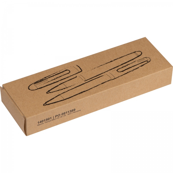 Zestaw piśmienny długopis i pióro wieczne P084861K