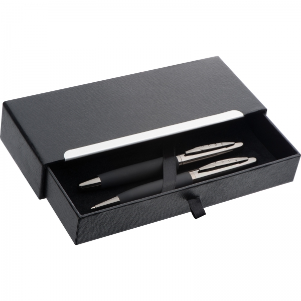 Zestaw piśmienny długopis i pióro wieczne Mark Twain P085453K 2 Zestaw piśmienny długopis i pióro wieczne Mark Twain P085453K