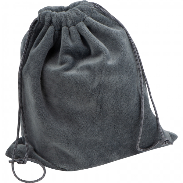 Zestaw podróżny poduszka, opaska, zatyczki do uszu P086167K