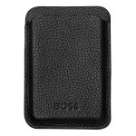 Magnetyczne etui na karty do smartfona Magnet Mobile Classic Grained Black P092946P