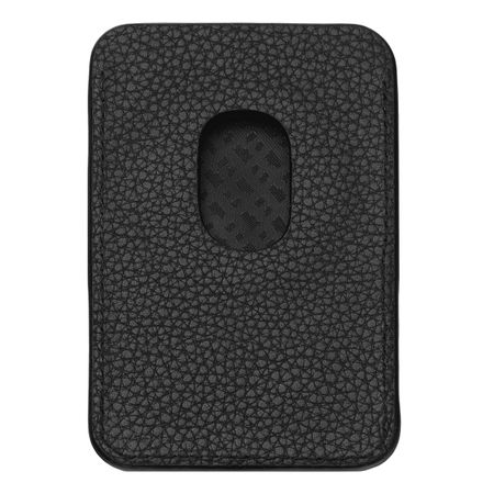 Magnetyczne etui na karty do smartfona Magnet Mobile Classic Grained Black P092946P