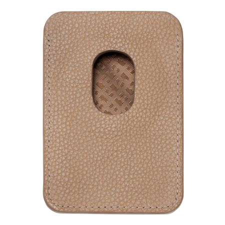 Magnetyczne etui na karty do smartfona Magnet Mobile Classic Grained Camel P092948P