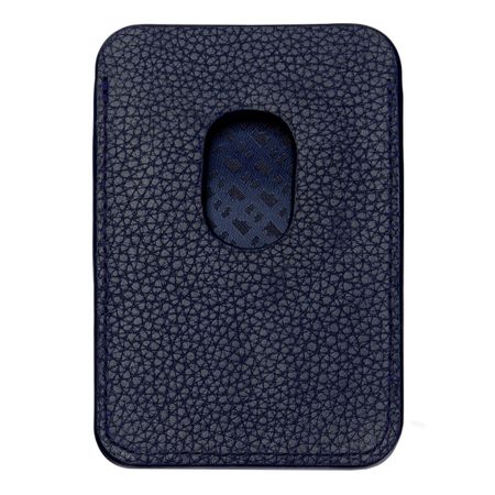 Magnetyczne etui na karty do smartfona Magnet Mobile Classic Grained Navy P092947P