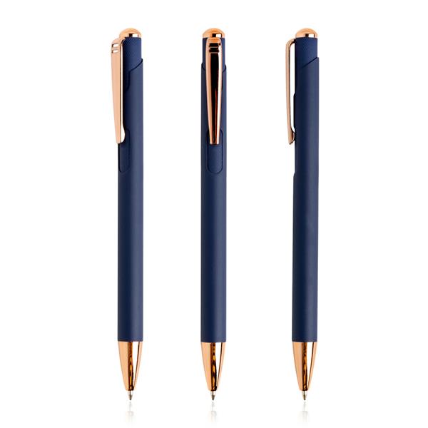 Długopis metalowy P090720P granatowy