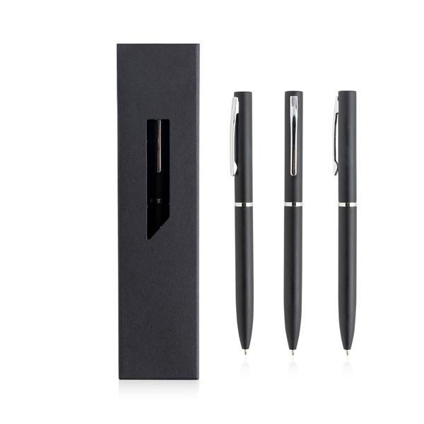 Metalowy długopis w opakowaniu prezentowym / Twistal P092676P czarny