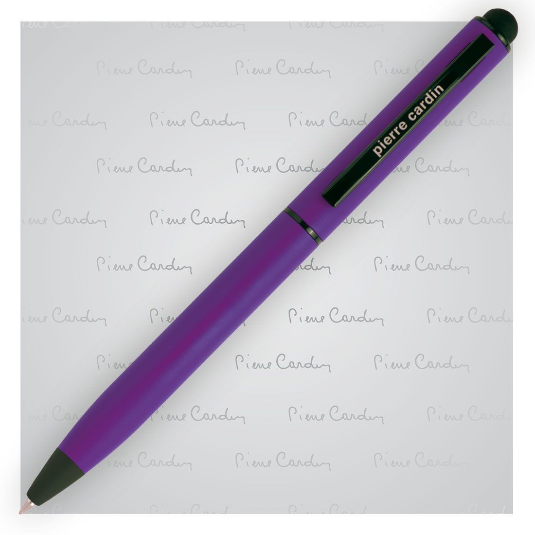 Długopis metalowy touch pen, soft touch CELEBRATION Pierre Cardin P091209P fioletowy