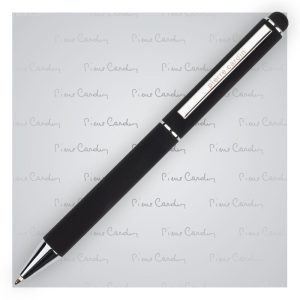 Długopis metalowy touch pen, soft touch CLAUDIE Pierre Cardin P091203P PM-B010200-W