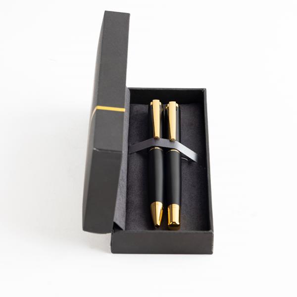 Zestaw metalowe pióro kulkowe oraz długopis / Beequeen P092706P