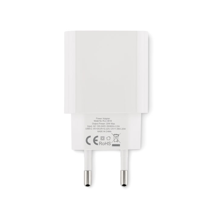 Ładowarka USB 20W z wtyczką EU P053217O