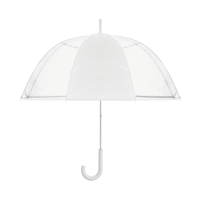 23-calowy parasol manualny P053237O bialy