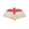 Ręczny wachlarz z flagą P053376O kosc sloniowa