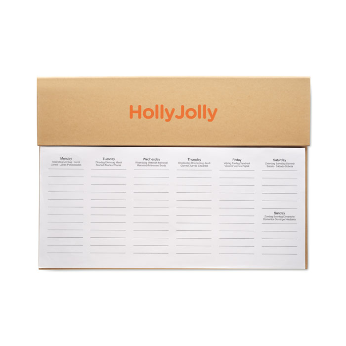 Tygodniowy planer biurkowy P067357O
