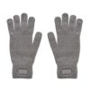 Rękawice z RPET P067541O kamienny szary