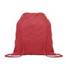 Torba bawełniana 140 gr z rec. P067546O czerwony