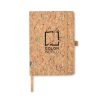 Kolorowy notatnik A5 z korka P100795O
