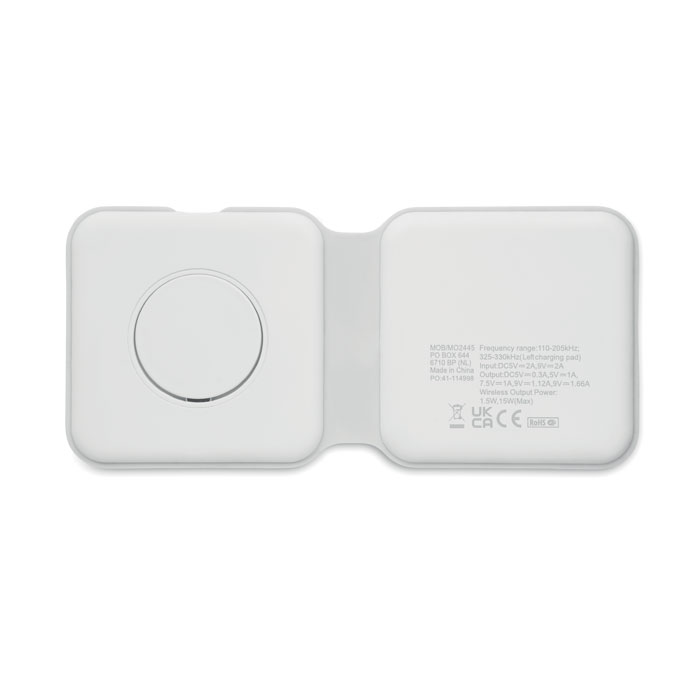 Składana ładowarka 2 w 1 o mocy 15 P100851O