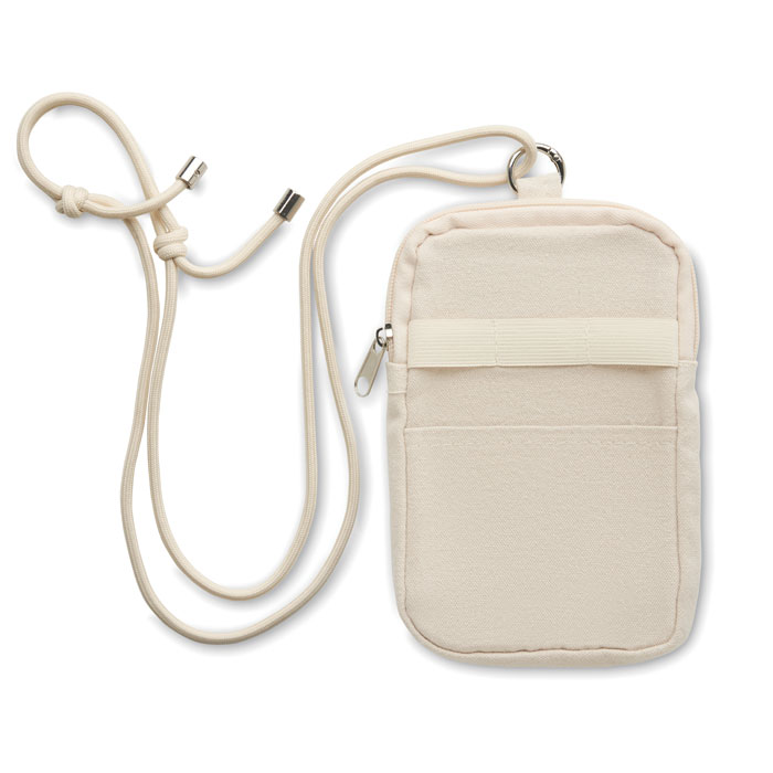 Torba na smartfon typu cross body P101028O bezowy