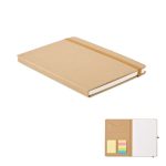 Zestaw z zeszytem A5 z papieru mak P101118O
