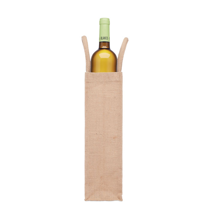Jutowa torba na wino/1 butelka P017665O 5 Jutowa torba na wino/1 butelka P017665O