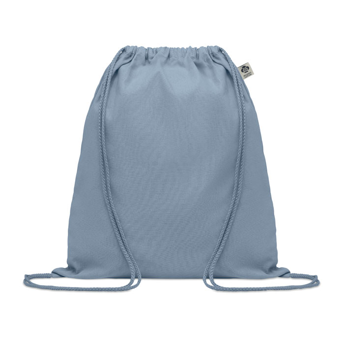 Torba z bawełny organicznej P039657O baby blue