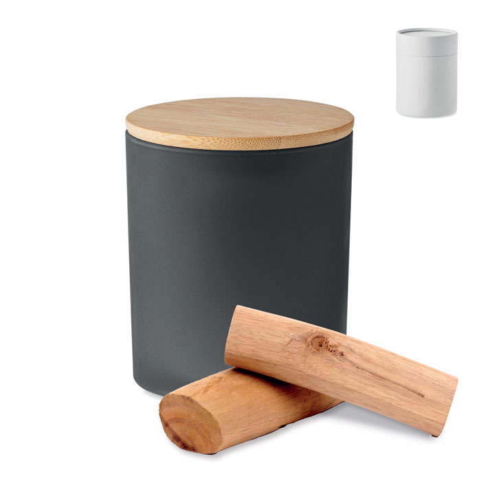 Świeca woskowa roślinna 200 gr P043215O czarny Świeca woskowa roślinna 200 gr P043215O czarny