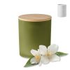 Świeca woskowa roślinna 280 gr P043227O zielony
