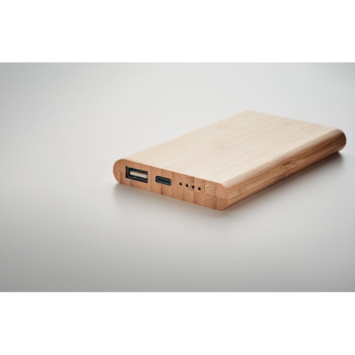 Bambusowy power bank 4000 mAh P045750O