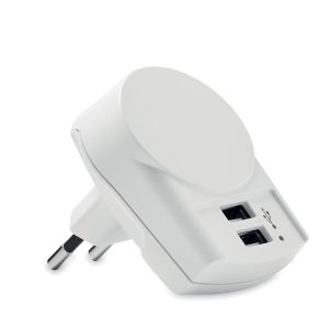 Ładowarka Euro USB (2xA) 12W P045869O MI-MO6882-06